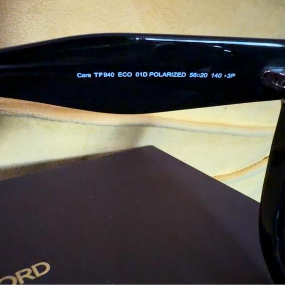 Tom Ford Cara Black Sunglasses - Picture 7 of 8